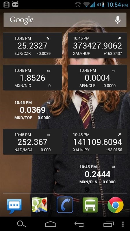 Exchange Rate Widget截图2