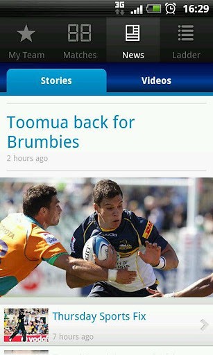 Super Rugby Match Centre截图6