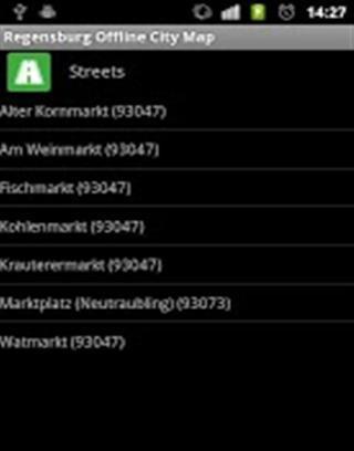 Regensburg Offline City Map截图2