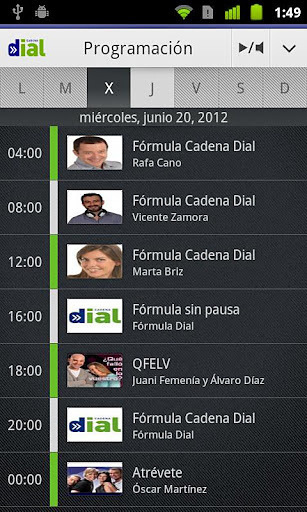 Cadena Dial para Android截图3