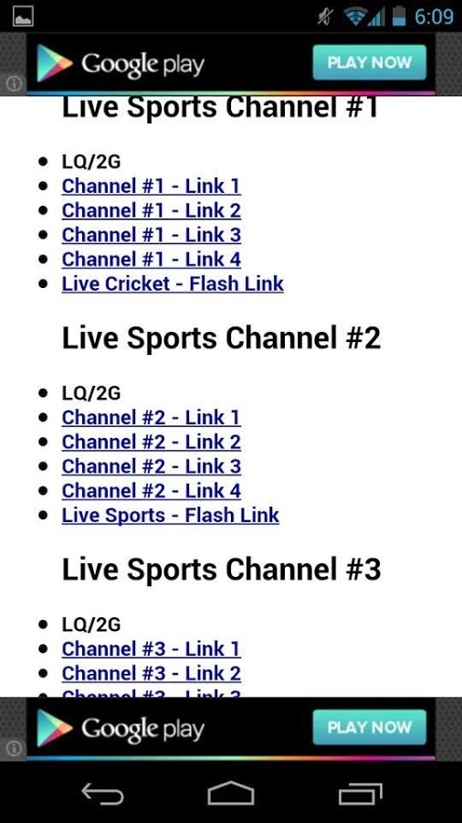 Star Cricket LiveTV 2G/3G/WiFi截图3