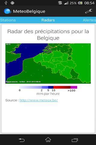 比利时气象截图4
