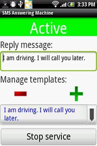 SMS (Text) Answering Machine截图6