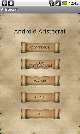 Aristocrat Cryptogram截图2