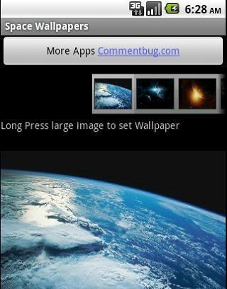 Space Wallpapers Commentbug.com截图2