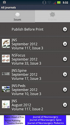 Journal of Neurosurgery Online截图3