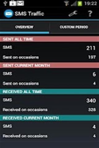 SMS Traffic Count截图3