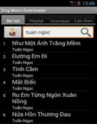 Zing Music Downloader截图4