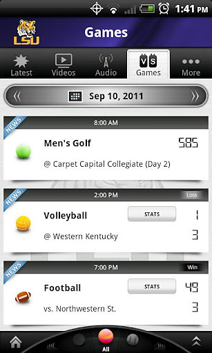 LSU Sports截图5