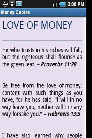 Money Quotes from Bible Verses截图7