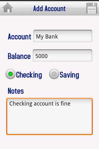 My CheckBook (Free)截图2