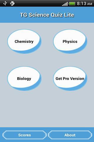 TG Science Quiz Lite截图1