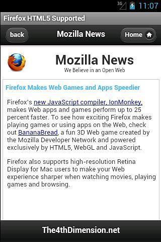 Firefox HTML5 Supported截图4