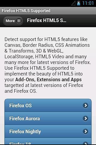 Firefox HTML5 Supported截图1