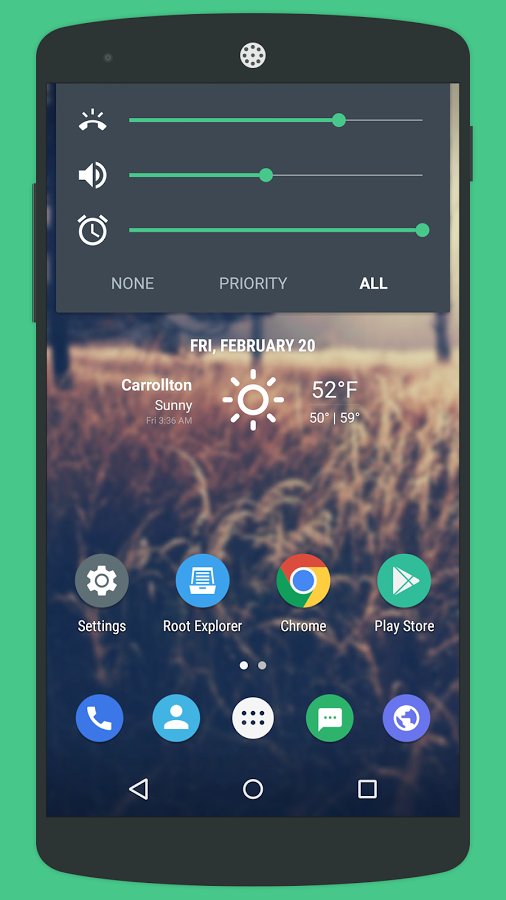 Gem Emerald CM11 Theme截图1