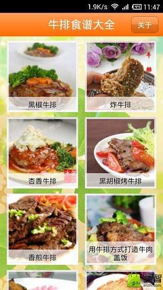 牛排食谱大全截图3