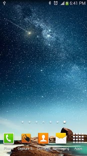 Star flying live wallpaper截图1