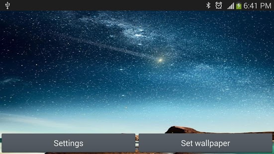 Star flying live wallpaper截图3