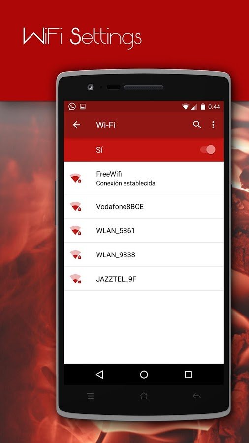 Android L Red Theme - CM11截图8