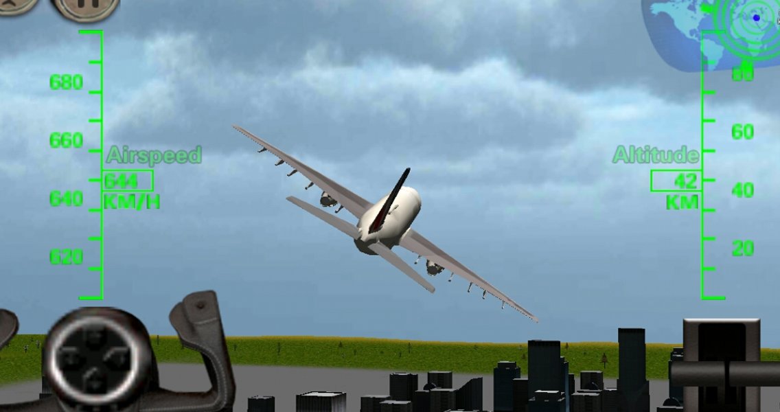 3D飞机飞行模拟器 flight simulator 3d截图1