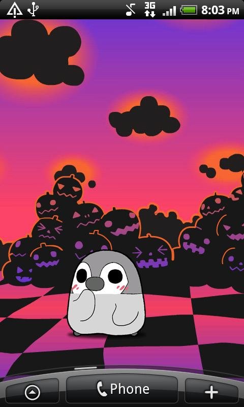 Pesoguin LWP的万圣节免费截图11