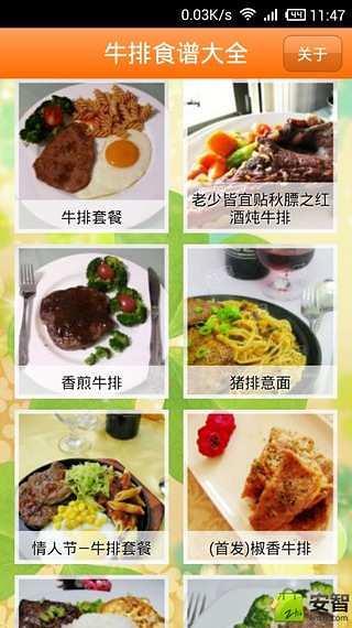 牛排食谱大全截图4