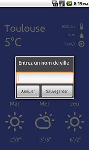 Meteo France Droid截图2