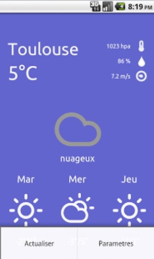 Meteo France Droid截图9