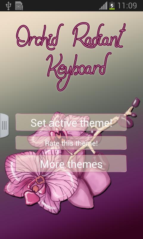 Orchid Radiant Keyboard截图1