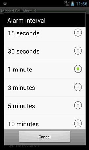 Missed Call Alarm X截图3