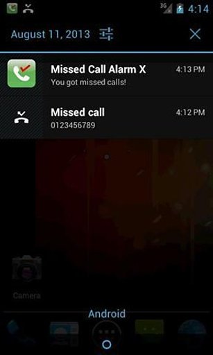 Missed Call Alarm X截图5