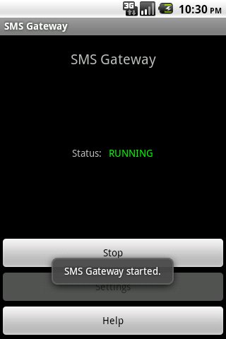 中文版SMS Gateway截图2