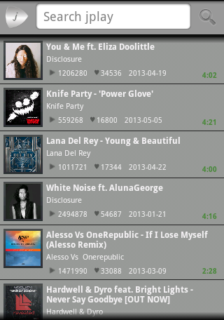 jPlay - Top Music Player截图4