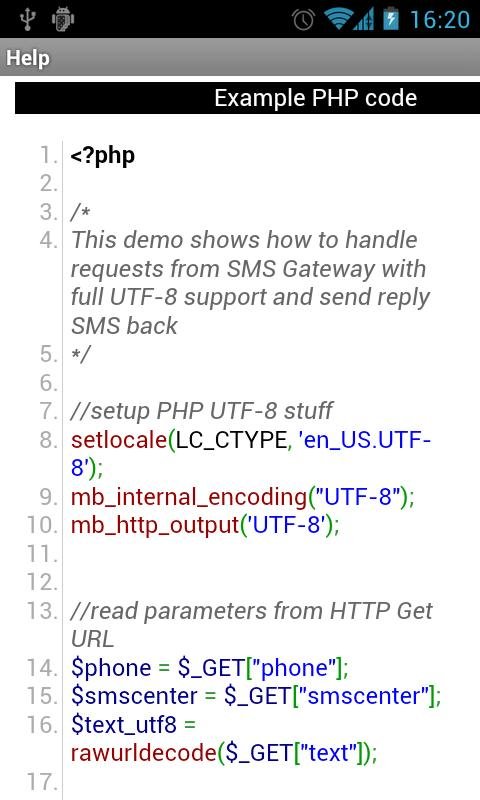 中文版SMS Gateway截图6