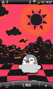 Pesoguin LWP的万圣节免费截图2