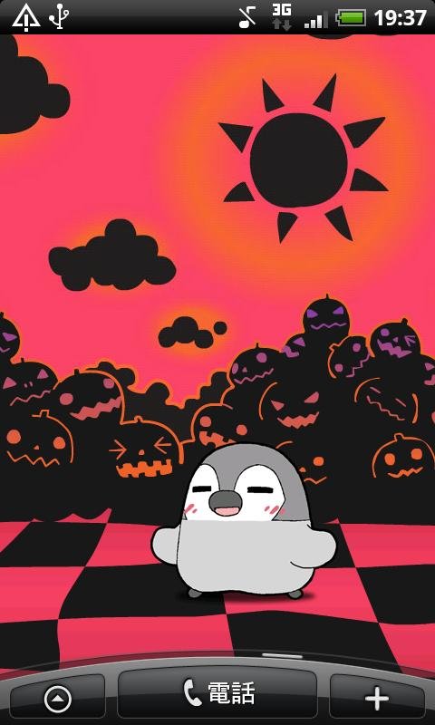 Pesoguin LWP的万圣节免费截图9