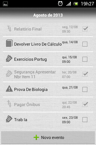 Agenda do Estudante截图3