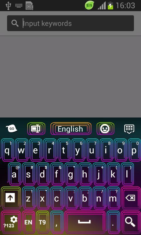 Electric Feel Neon Keyboard截图2