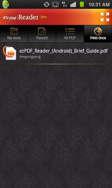 PDF阅读器ezPDF截图10