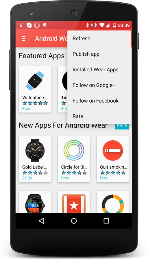 Android Wear 商店截图11