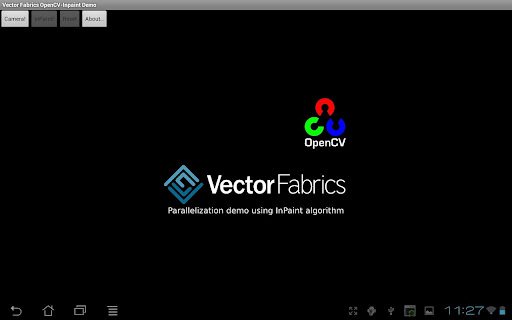 Parallel OpenCV-InPaint Demo截图1