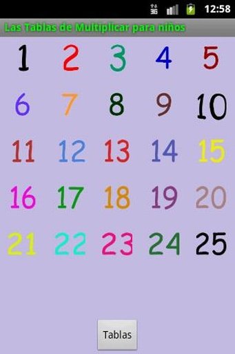 Multiplication Times table截图3