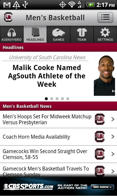South Carolina Gamecocks Sport截图4