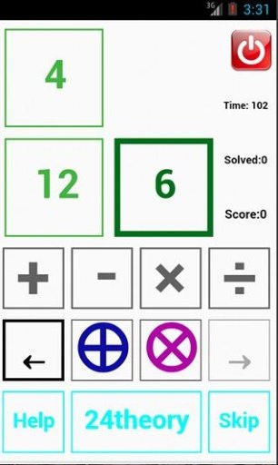 24点数学游戏 (英文版)截图2