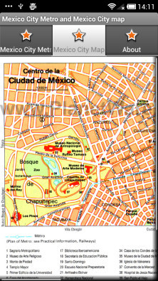 Mexico City Metro and Mexico City map截图2