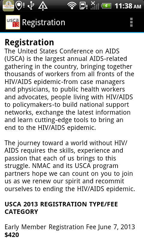 US Conference on AIDS截图6