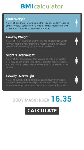 BMI (Body Mass Index) Calculator截图4