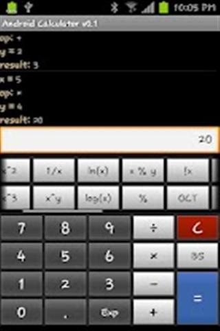 Android计算器截图1