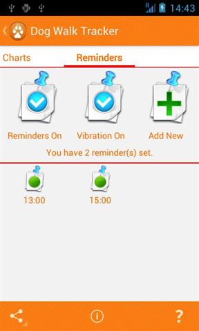 狗散步跟踪和提醒 Dog Walk Tracker &amp;截图5