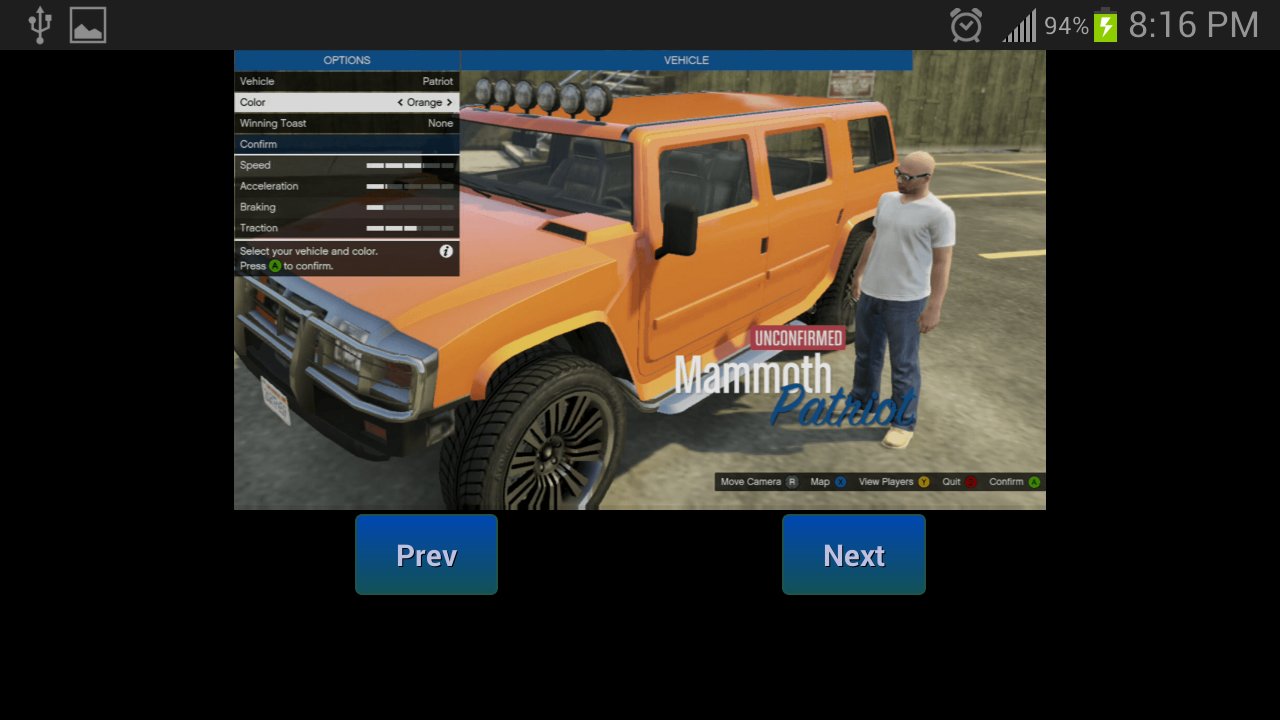 GTA 5 Vehicle Stats截图2